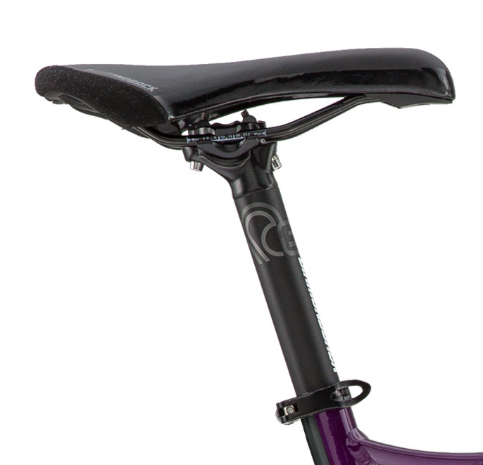 purple mtb saddle